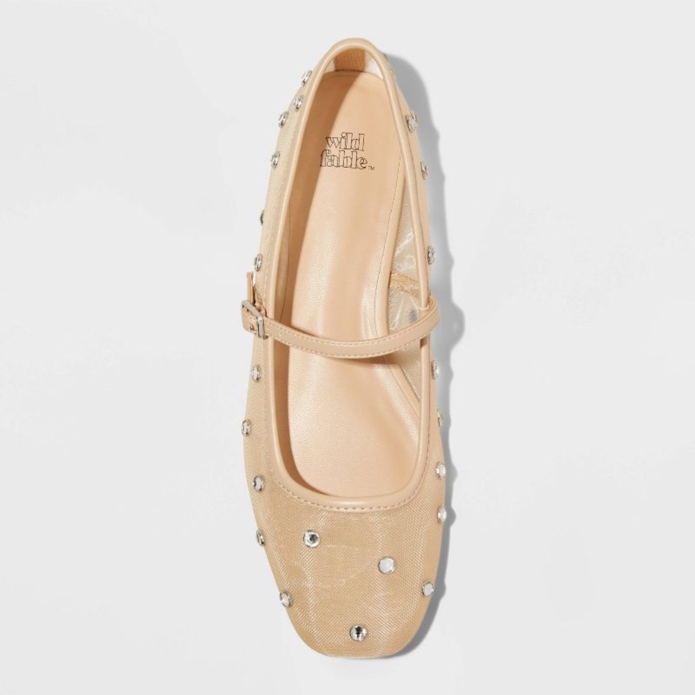 Viral Target USA Women's Elsa Ballet Flats with Memory Foam Insole - Wild Fable - Picture 3 of 3